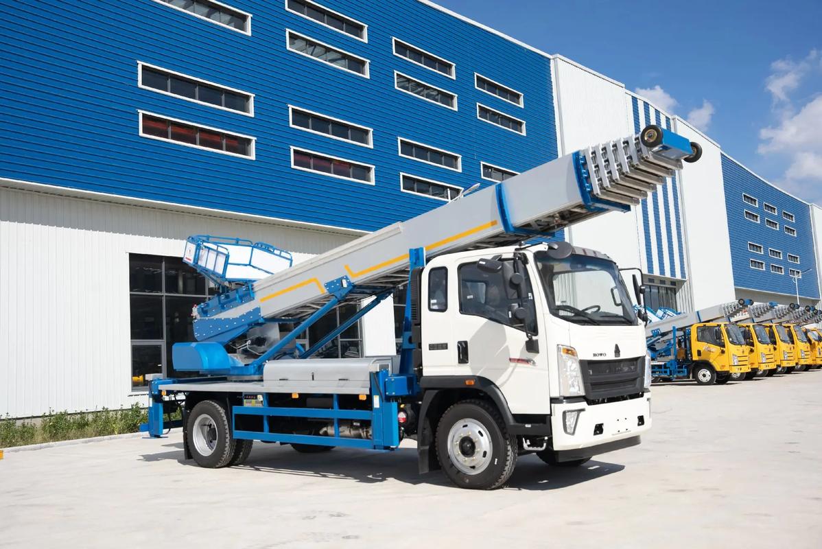 昭化出租云梯车高空作业车 建筑垃圾搬运